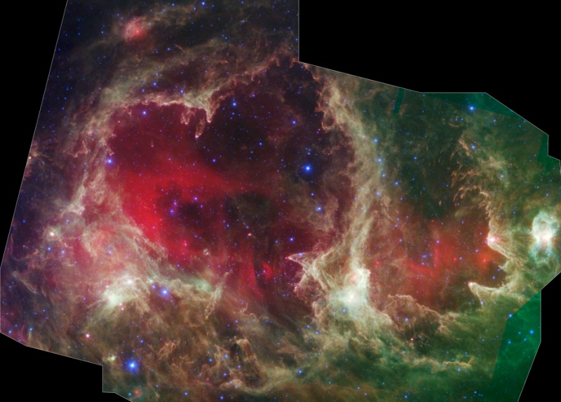 Star forming region W5