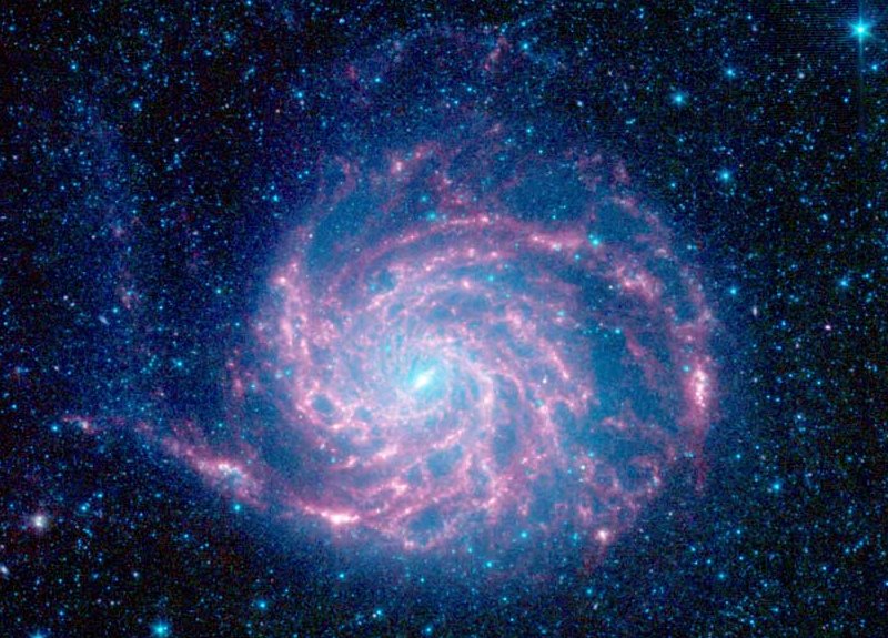 M101 by Spitzer