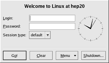 Login Window