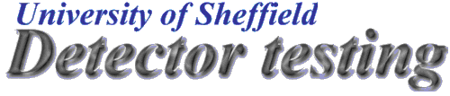 University of Sheffield
ATLAS detector testing page