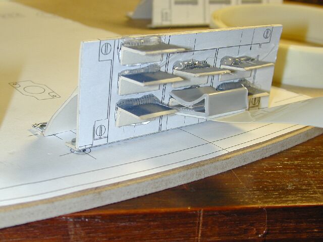 PPF0 Patch panel model close up.