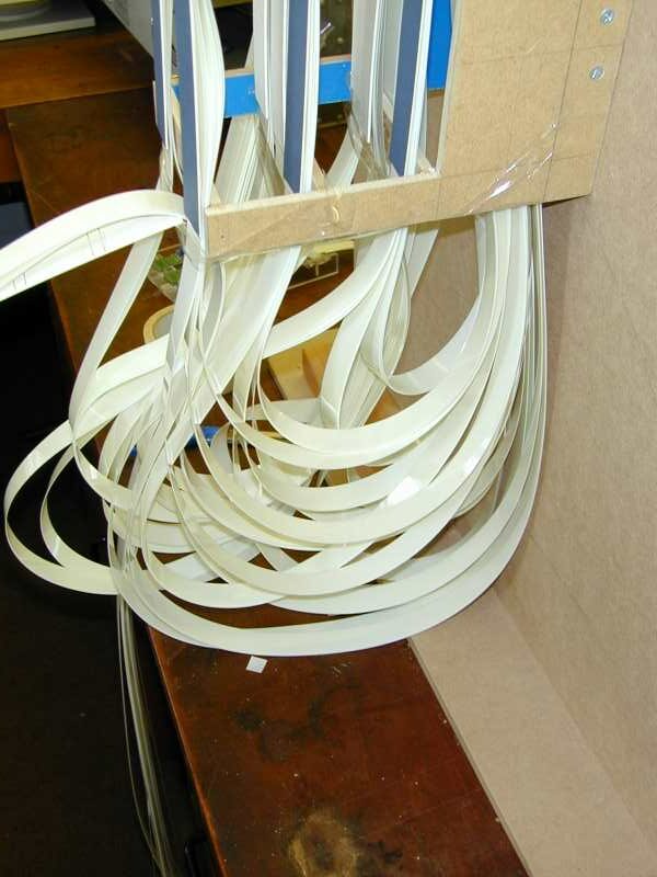 Vertical PPF1 mounting bracket - tape routing problem