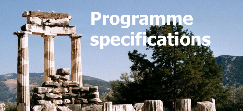Programme Specifications
