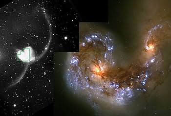 Antennae galaxies